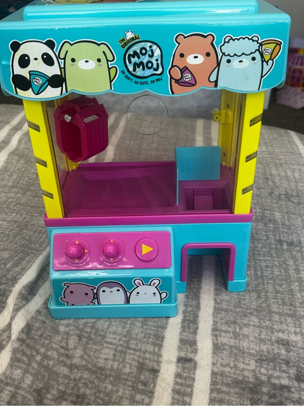 Mini Claw Machine Toy - Blue & Pink